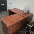 Autumn Maple L Suite Office Desk